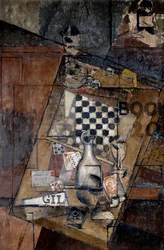Still Life with a Chessboard, 1912
