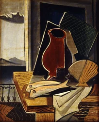 Table in Front of a Balcony