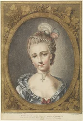 Bust of a Young Woman with Pearl Necklace