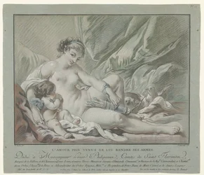 Cupid Begs Venus to Return His Arrows
