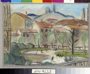 The Pastel Public Garden by Louis Mathieu Verdilhan