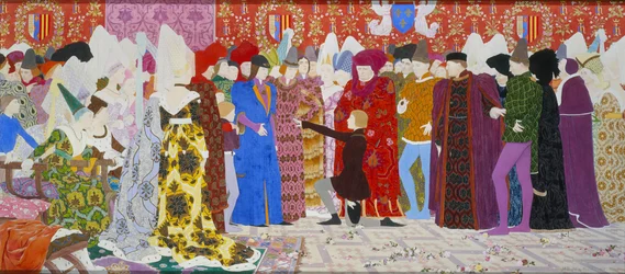 Her Appeal to the Dauphin, from Joan of Arc Series B, 1906