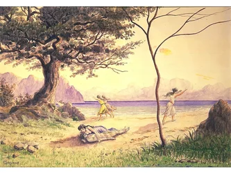 The Rescue, c. 1900