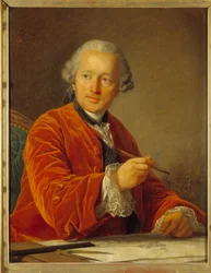Portrait of Germain Soufflot, architect of the Pantheon