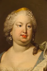 Barbara of Portugal or Braganza (detail)