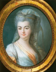 Portrait of veiled woman
