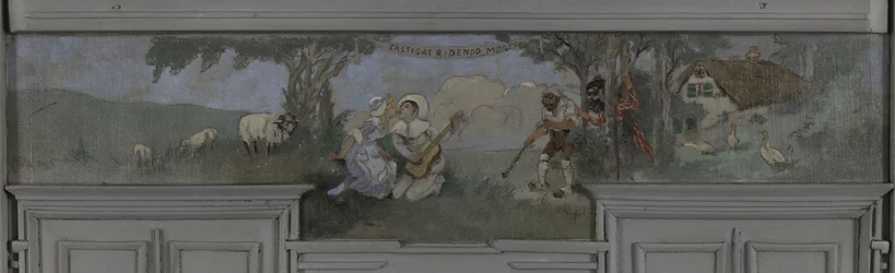 Pierrot and Colombine - Model for Jean Coquelin
