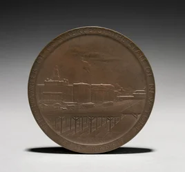 Medal: Abram Stevens Hewitt Reverse, 1875-1925