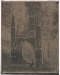 Fountain of Notre Dame at Saint-Brieuc, Brittany, c. 1853