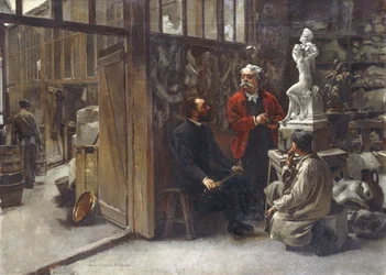 The Studio of the Sculptor Albert-Ernest Carrier-Belleuse