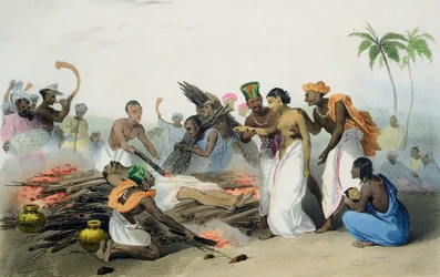 Suttee, Plate 3 from Book 15 of 