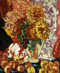 Flowers and Apples