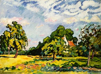 Landscape in Normandy
