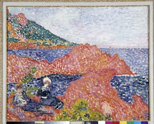Red Rocks at Agay, Tip of Cap Roux