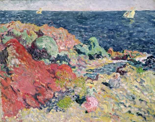 The Red Rocks at Antheor