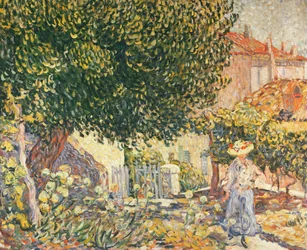 Woman in the Garden