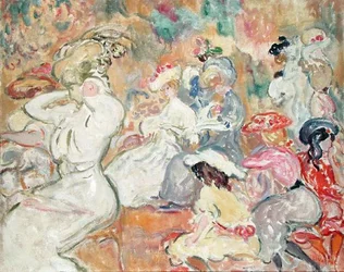 Young Women in the Garden