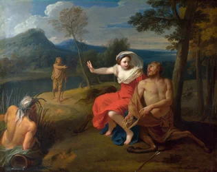 Nessus and Dejanira (ca 1705)