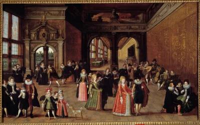 Bal at the court of Henri IV