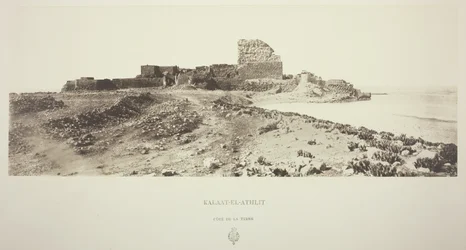 Kalatt-El-Athlit, Land Side
