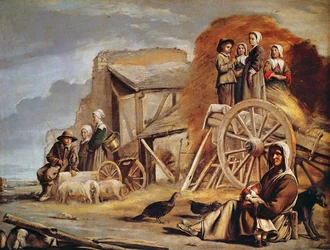 The Haycart, or Return from Haymaking, 1641