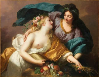 Peace Bringing Back Abundance, 1780
