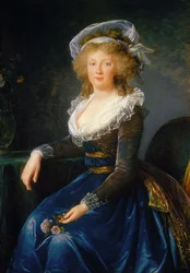 Portrait of Maria Theresa of Naples and Sicily