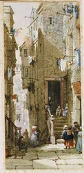 Street Scene in Edinburgh