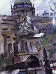 The Berlin Palace from the Darmstädter Bank