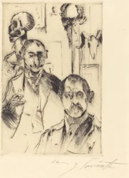 Double Portrait with Skeleton
