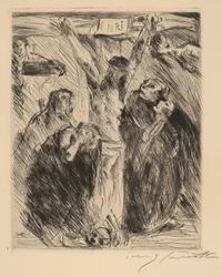 Crucifixion, after the Altarpiece at Tölz