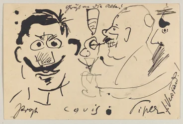 Lovis Corinth to Carl Strathmann: Postcard, Postmarked June 10, 1903