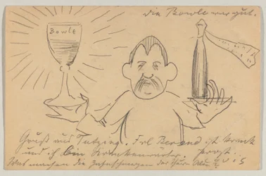 Lovis Corinth to Carl Strathmann: Postcard, Postmarked September 22, 1902