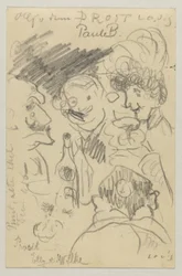 Lovis Corinth to Carl Strathmann: Postcard, Postmarked September 23, 1905