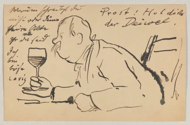 Lovis Corinth to Carl Strathmann: Postcard, Postmarked September 2, 1902