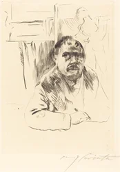 Self-Portrait in a Fur Coat