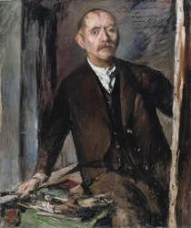 Self-Portrait before the Easel