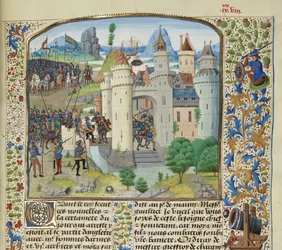 The French attempt to recapture Calais from England