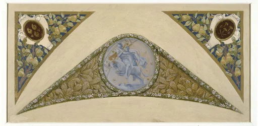 Sketch for the Banqueting Staircase at Paris City Hall: Ram, ca. 1888 -1898