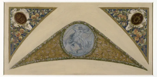 Sketch for the Festival Staircase at Paris City Hall: Sagittarius, between 1888 and 1898