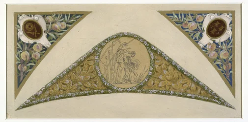Sketch for the Festival Staircase at Paris City Hall: Scorpion, ca. 1888 -1898