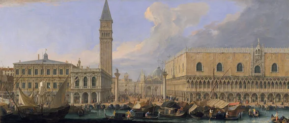 The Molo, Venice, from the Bacino di San Marco, ca. 1709