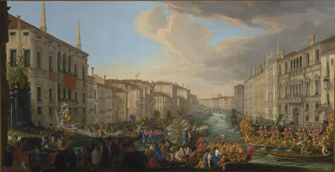 Regatta on the Grand Canal in Honor of Frederick IV, King of Denmark