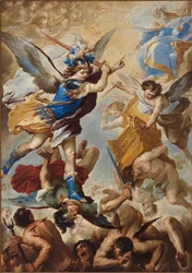 Archangel Michael defeats the rebel angels, 1657