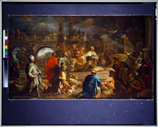 Solomon Sacrificing
