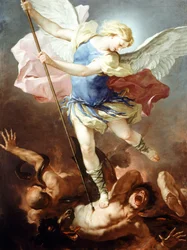 St Michael defeats demon