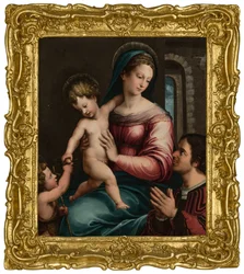 The Madonna and Child with the Infant Saint John the Baptist and a Donor