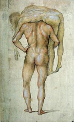 A Man Wearing a Body
