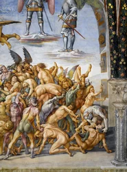 Damned in Hell, from the Last Judgment fresco cycle