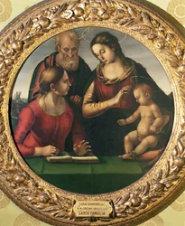 Holy Family with St. Catherine